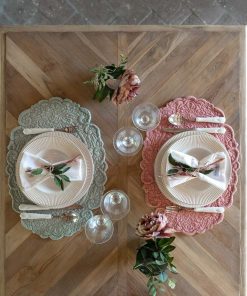 Alternative view of Quilted placemat roze