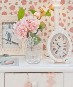 Alternative view of Tafelklok klokje wit