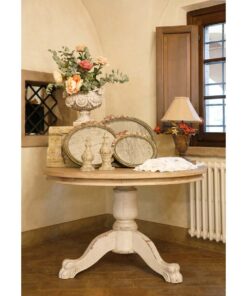 Alternative view of Spiegel met brocante roosjes middel