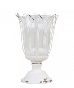 Alternative view of Windlicht op voet klein model