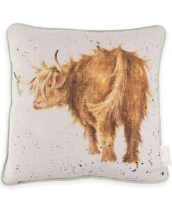 Alternative view of Kussen Highland Cow - woonkussen