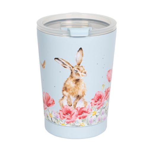 Field of Flowers Hare Thermal cup