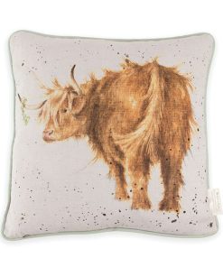 Alternative view of Highland Heathers cushion