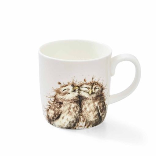 Birds Of Feather Large Owl mug