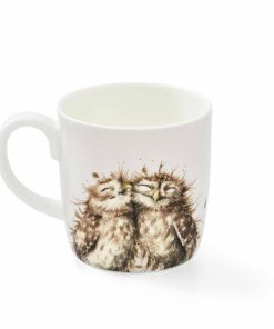 Alternative view of Birds Of Feather Large Owl mug