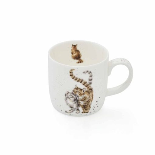 Feline Good Cat mug