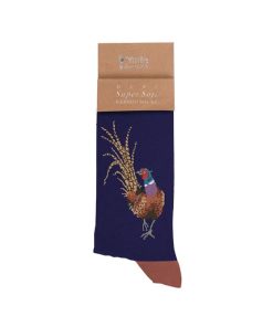Ready For My Close Up pheasant men's socks