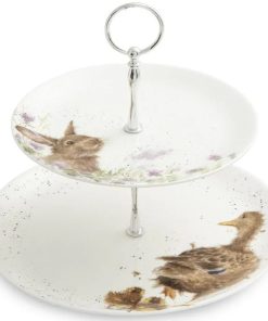 2 VERDIEPS CAKE SCHOTEL "RABBIT & DUCK"