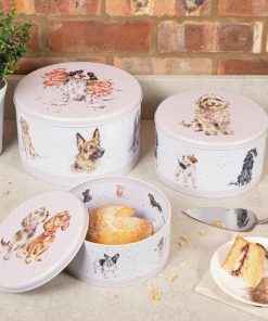 CAKE TIN NESTS - A DOG'S LIFE