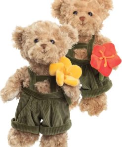 ROMANTIC TEDDY  25 CM  GELE BLOEM